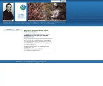 Georgewright.org(George Wright Society) Screenshot