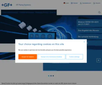 Georgfischer.de(Georg Fischer) Screenshot