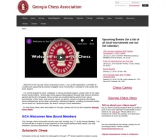 Georgiachess.org(Georgia Chess Association) Screenshot