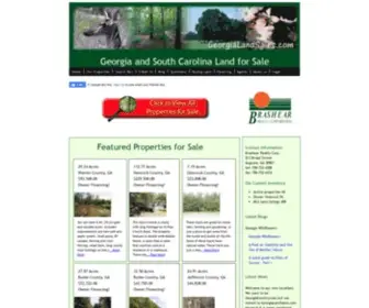 Georgiacountry.com(Georgia Land For Sale) Screenshot