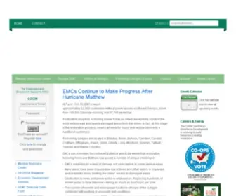 Georgiaemc.com(Georgia Electric Membership Corporation) Screenshot