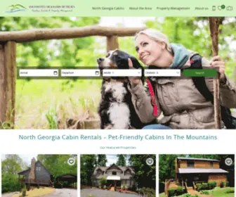 Georgiaemr.com(North GA Cabin Rentals) Screenshot