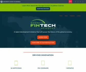 Georgiafintechacademy.org(Georgia FinTech Academy) Screenshot