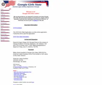 Georgiagirlsstate.org(Georgia Girls State) Screenshot