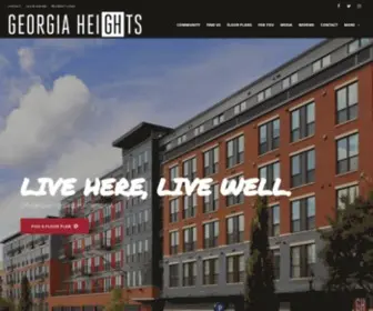 Georgiaheights.com(Georgia Heights) Screenshot