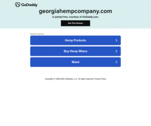 Georgiahempcompany.com(Augusta Hemp Co) Screenshot