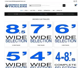 Georgiamadetrailers.com(Georgia Made Trailers) Screenshot