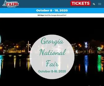 Georgianationalfair.com(Georgia National Fair) Screenshot