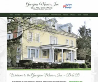 Georgianmanorinn.com(Georgian Manor Inn) Screenshot