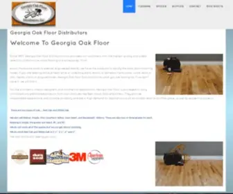 Georgiaoakfloor.com(Georgia Oak Floor) Screenshot