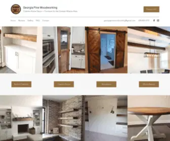 Georgiapinewoodworking.com(Georgia Pine Woodworking) Screenshot