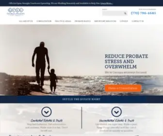 Georgiaprobatefirm.com(Georgia Probate Law Group) Screenshot