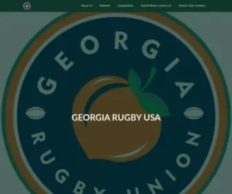Georgiarugbyunion.org(Georgia Rugby Union) Screenshot