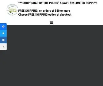 Georgiasoapcompany.com(Georgia Soap Company Handmade All) Screenshot