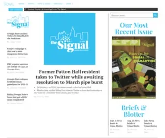 Georgiastatesignal.com(The Signal) Screenshot