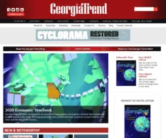 Georgiatrend.com(Georgia Trend Magazine) Screenshot