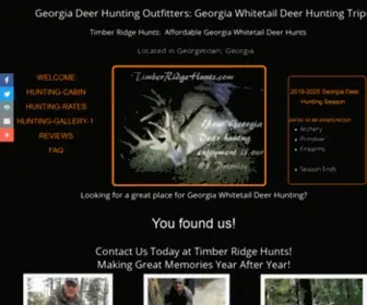 Georgiawhitetaildeerhunting.com(Georgia Whitetail Deer Hunting) Screenshot