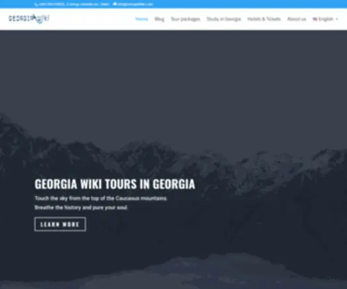 Georgiawiki.com(We do our best to ensure that your time in Georgia) Screenshot