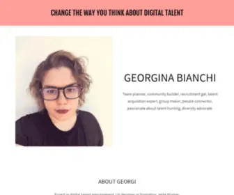 Georginabianchi.com(Georgina Bianchi) Screenshot