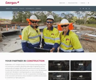 Georgiou.com.au(Georgiou Group) Screenshot