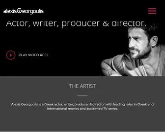 Georgoulisalexis.com(Alexis Georgoulis) Screenshot