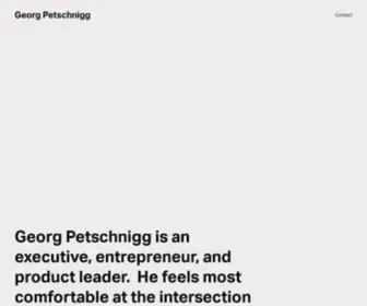 Georgpetschnigg.com(Georg Petschnigg) Screenshot