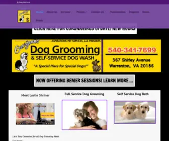 Georjeanspetgrooming.com(Georjeans Dog Grooming) Screenshot