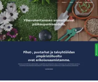 Georos.fi(Viherrakentamisen ammattilaiset pääkaupunkiseudulla) Screenshot