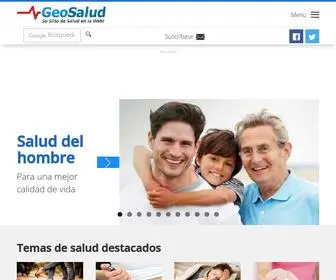 Geosalud.com(Consejos de salud para la familia) Screenshot
