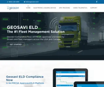 Geosavi.com(ELD Compliance Now) Screenshot