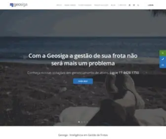 Geosiga.com.br(Inteligência em gestão de frotas) Screenshot