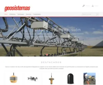 Geosistemassrl.com.ar(Somos una empresa Argentina proveedora de geotecnologias) Screenshot
