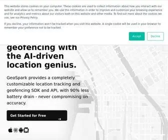 Geospark.co(Location and Geofencing SDK and API) Screenshot