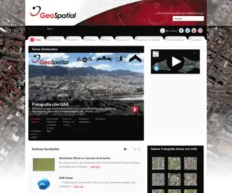 Geospatial.com.co(Soluciones Espaciales para Infraestructura) Screenshot