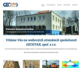 Geostar.cz(GEOSTAR spol. s r.o) Screenshot