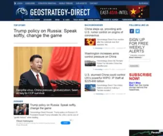 Geostrategy-Direct-Subscribers.com(Cutting edge intelligence) Screenshot
