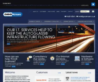 Geostream.co.uk(Business IT Support) Screenshot