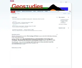 Geostudies.co.uk(Geostudies Geology Course) Screenshot