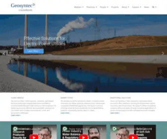 Geosyntec.com(Geosyntec Consultants) Screenshot