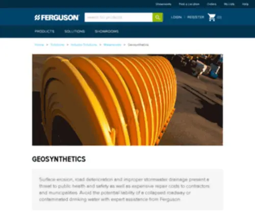 GeosyntheticProducts.com(Geosynthetic Products) Screenshot