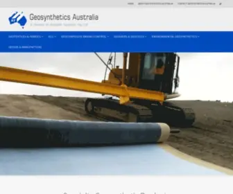 Geosynthetics.net.au(Geosynthetics Australia) Screenshot