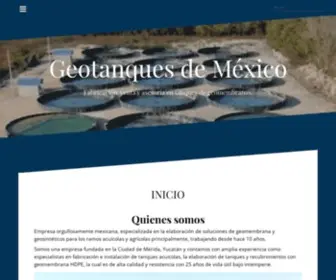 Geotanquesdemexico.com(Geotanques de México) Screenshot