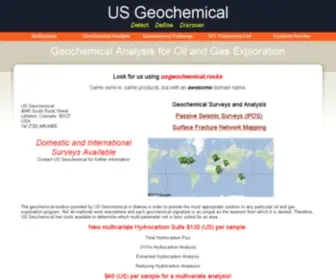 Geotech.org(US Geochemical) Screenshot