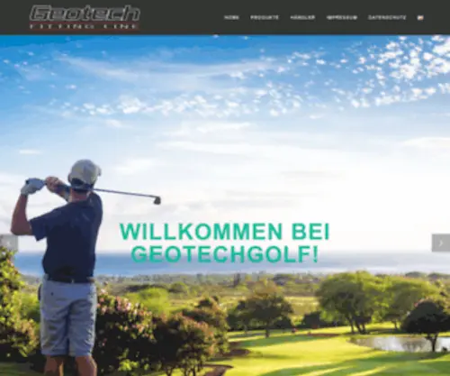 Geotechgolf.de(The Fitting Line) Screenshot
