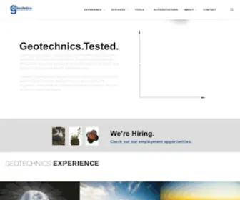 Geotechnics.net(Geotechnical) Screenshot