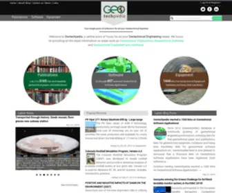 Geotechpedia.com(Geotechnical Publications) Screenshot