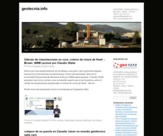 Geotecnia.info(GEOSUPORT) Screenshot