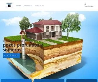 Geotecnicas.com.mx(Perforación) Screenshot