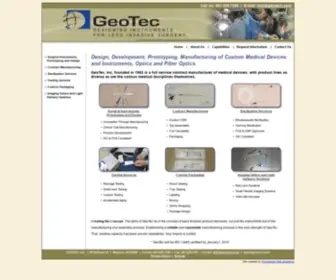 Geotecri.com(Custom Surgical Instrument Manufacturing) Screenshot