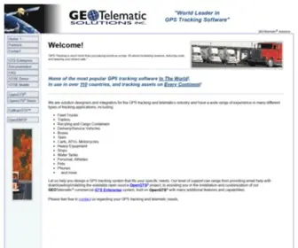 Geotelematic.com(GeoTelematic Solutions) Screenshot